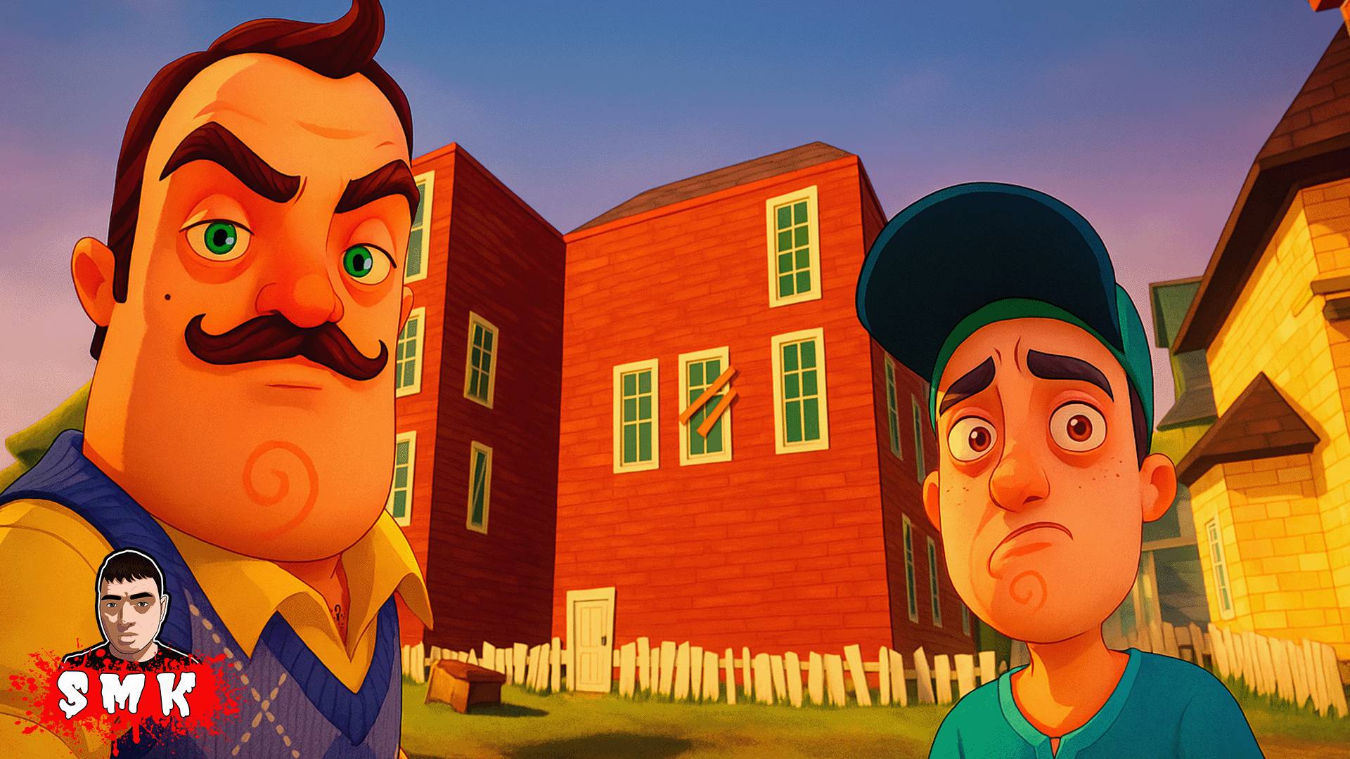 ШОУ ПРИВЕТ СОСЕД! МАЛЕНЬКИЙ ДОМИК В ТРИ КВАРТАЛА! ИГРА HELLO NEIGHBOR ПРОХОЖДЕНИЕ МОДА SMALL HOUSE!