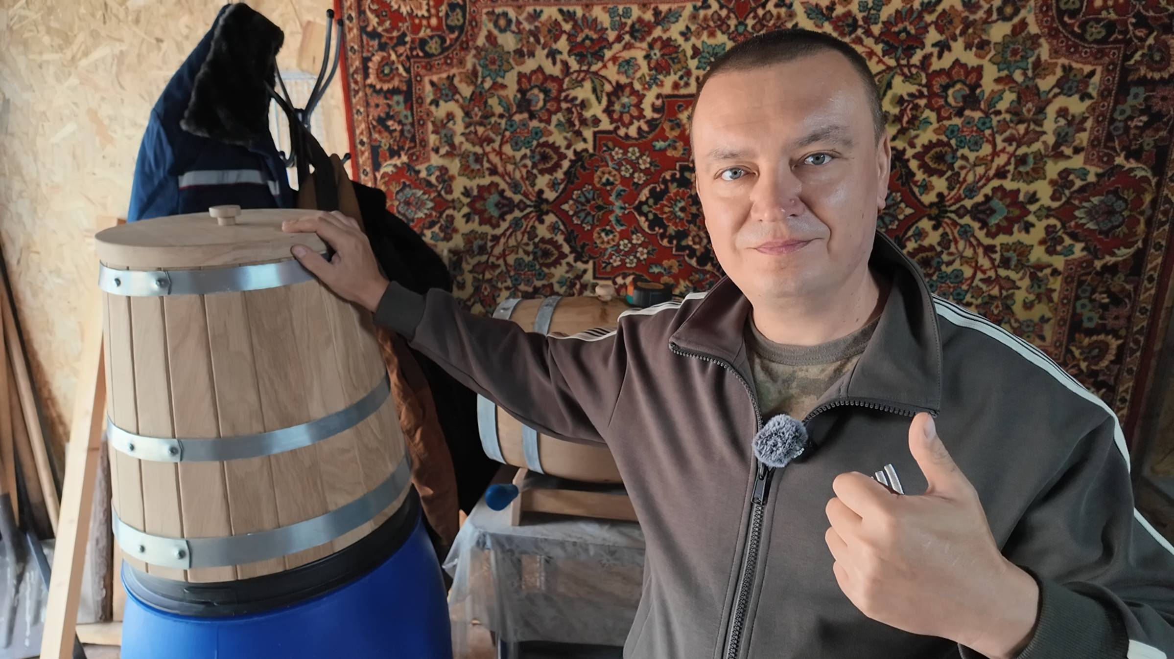 Дубовые кадки для солений и дубовые бочки для выдержки дистиллятов от бондарни Григорян В.С.