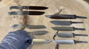 Клинки ножей ламинат в супер линзе