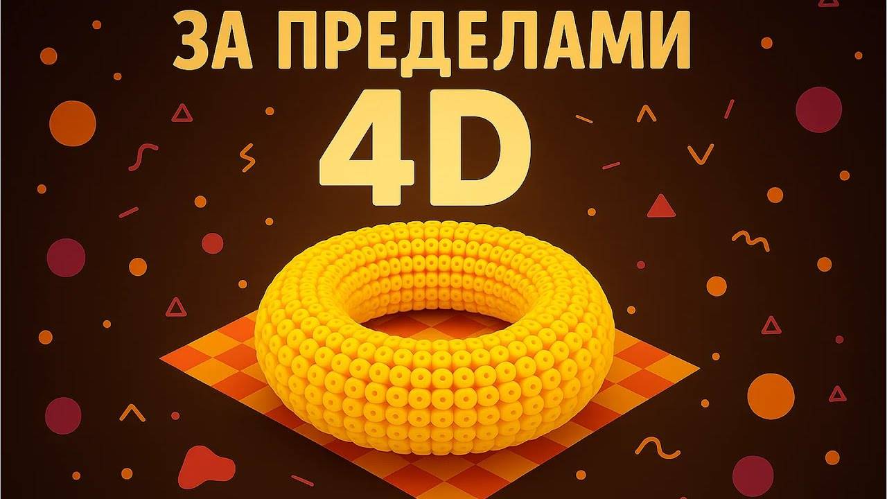 Я сделал визуализацию 4D, 5D, 6D. Как выглядит 6D мир.