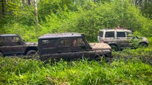 Жёстко раскатали болото