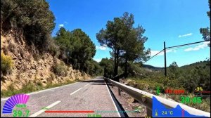 Видео для велотренажёра - Sunshine Indoor Cycling Workout Spain Garmin 4K Video