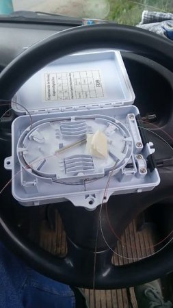 Обрыв оптического волокна, район остался без интернета