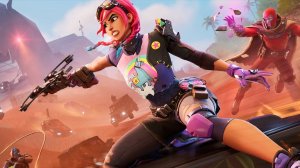 Fortnite 2 место - Зачётная битва - Играю на PS5