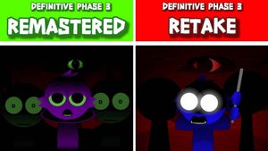 INCREDIBOX SPRUNKI ⚡ | PHASE 3: DEFINITIVE vs REMASTER! 💥🎵 БИТВА КАНОНА!