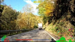 Видео для велотренажёра - Cycling Workout Mosel River Telemetry 4K Video