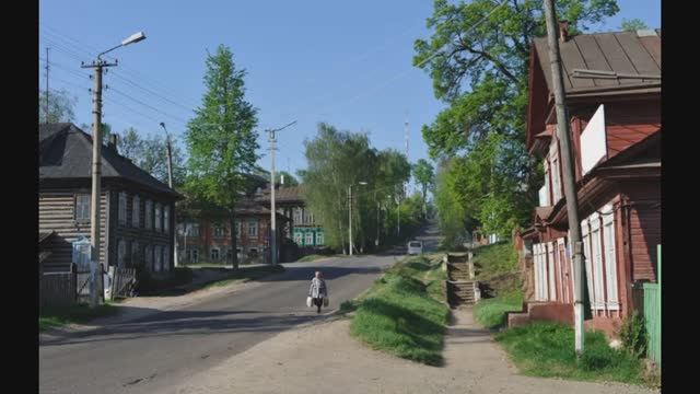 Едем в Козьмодемьянск из Чебоксар. Старинный город на берегу Волги смотреть онлайн