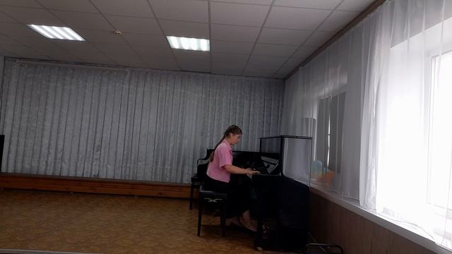 Павлова Полина 13 лет.  ДШИ р п Новые Бурасы  преподаватель Котова Е. В.