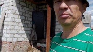 Заливка фундамента для крыльца