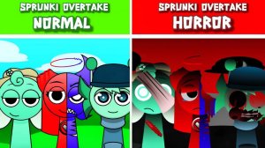 INCREDIBOX SPRUNKI ⚡ | OVERTAKE: НОРМА vs ХОРРОР! 😱🌀 ВЫБИРАЙ СТОРОНУ!