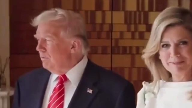 Королева Нидерландов передразнила Трампа!