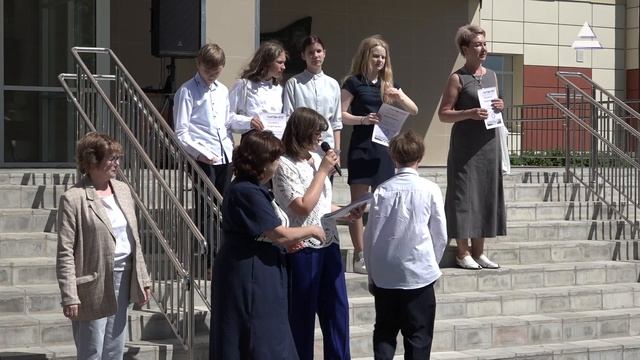 Линейка успеха. Окончание учебного года