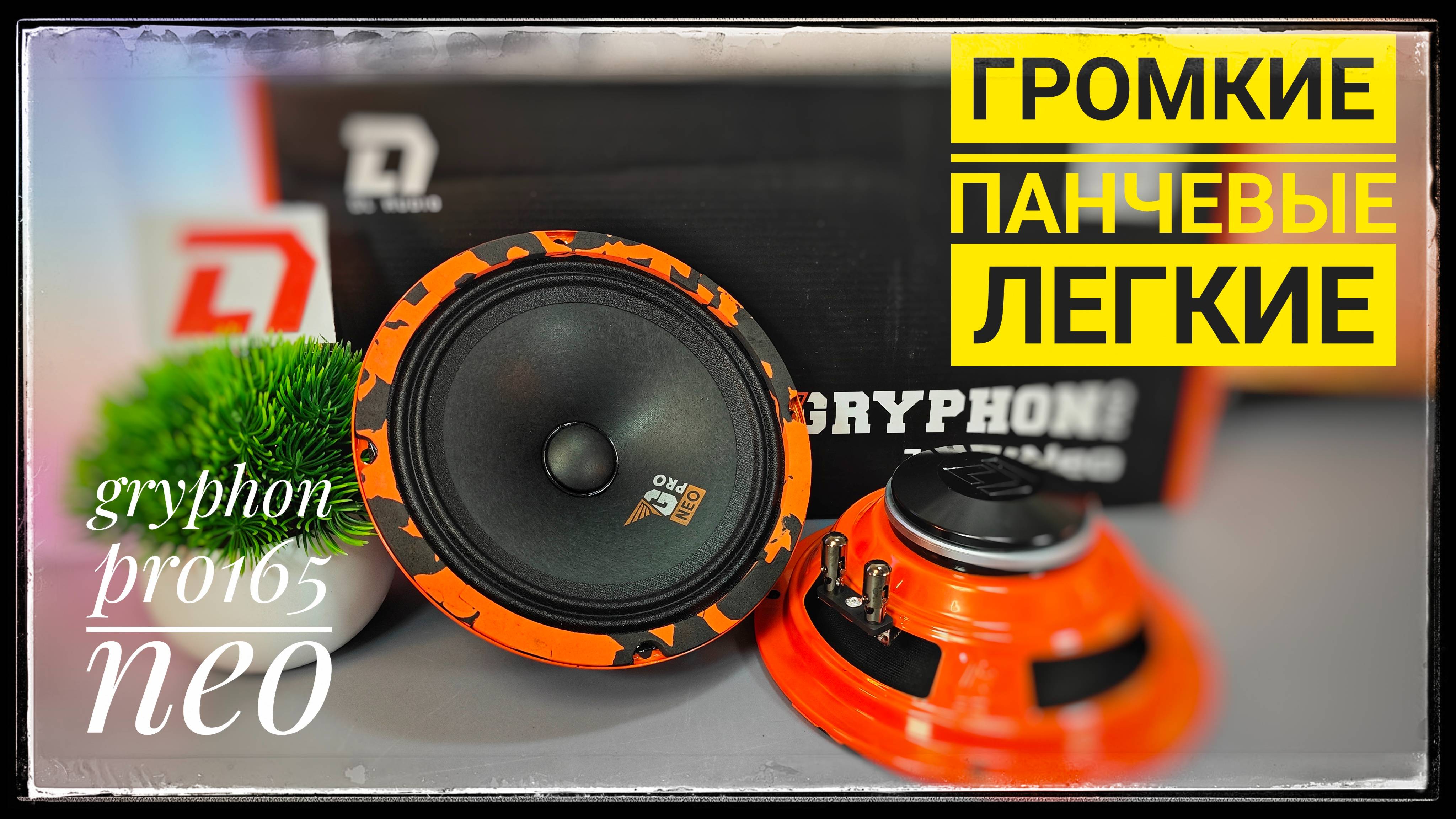 Громкие качественные и легкие динамики DL Audio Gryphon Pro 165 NEO смотреть онлайн