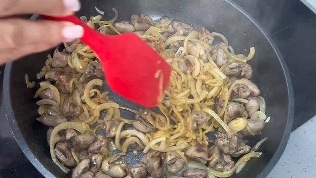 Куриные СЕРДЕЧКИ, мягкие и нежные! Рецепт.
