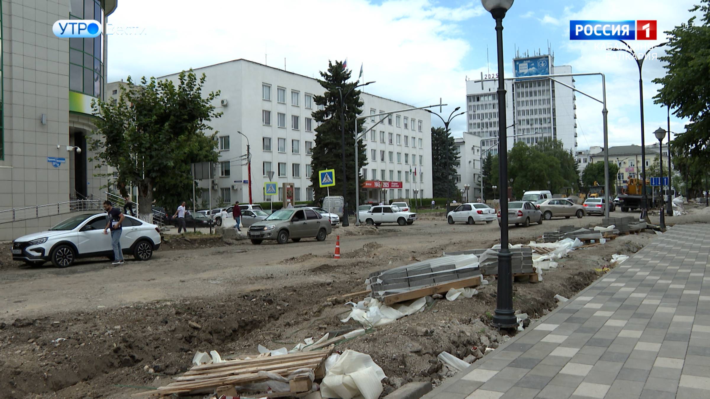 В Нальчике ремонтируют две городские магистрали: улицы Ногмова и Кешокова
