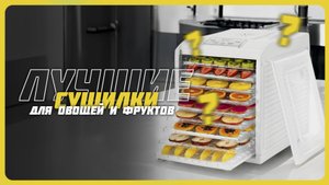 Лучшие сушилки для овощей и фруктов в 2025 году | Какой дегидратор для дома купить?