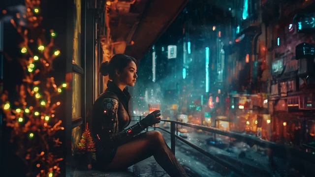 BR Chill Cyberpunk Ambient for Cold Nights
