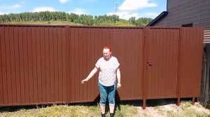 Заборы Иркутск , отзыв о строительстве забора в Иркутске, забор ворота профлист отзывы