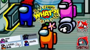 Among Us Кто же предатель! Смешные моменты в AmongUs! #лавиния #amongus #амонгас