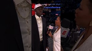 Khaman Maluach lets it all out after getting drafted 10th overall