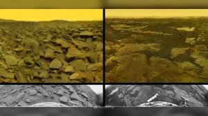 Первые и единственные фотографии поверхности планеты Венера.