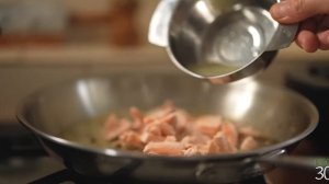 I Love This Easy 20 Minute Lemon Salmon Pasta,  A Delicious, Quick Meal!
