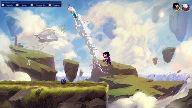Жемчуг vs Гранат — эпичное сражение в Brawlhalla