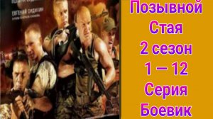 Позывной Стая 2 сезон 1 — 12 серия , сериал боевик 2014
