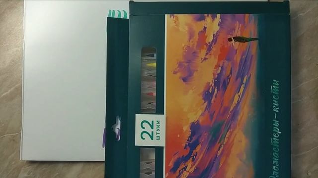 Обзор на художественные материалы - маркеры, линеры, брашпены 1 часть