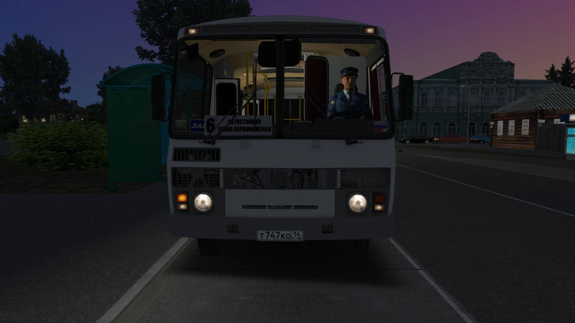 OMSI 2 | ПАЗ-32054 | Русская Глубинка | Маршрут 6 смотреть онлайн