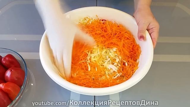 Маринованный перец, фаршированный капустой! Вкуснейшая постная закуска! Рецепт.