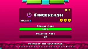 Fingerdash НА ВСЕ МОНЕТЫ!!!!!! | By RobTop