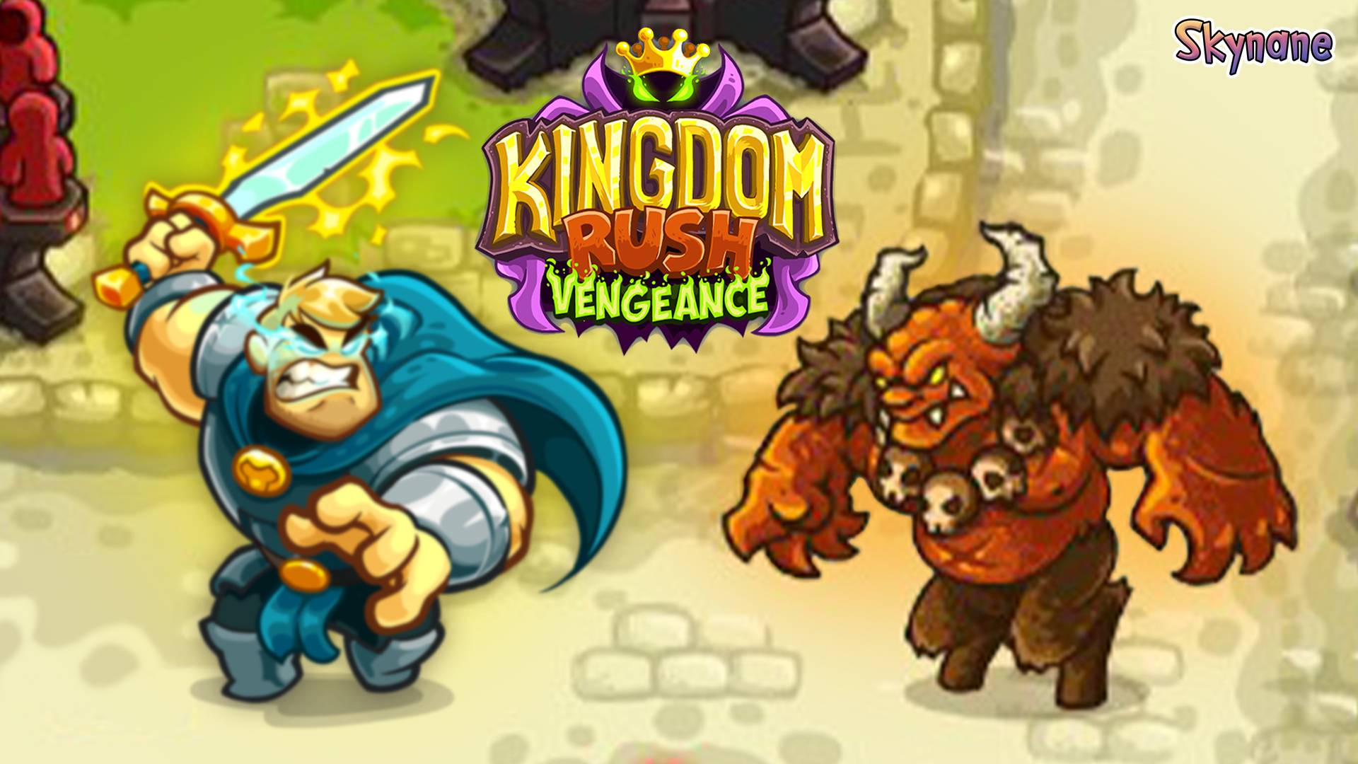 ФИНАЛ! БИТВА ТИТАНОВ | Kingdom Rush Vengeance [14] на сложности ветеран