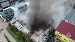 Пожар город Якутск 26.06.2025г.