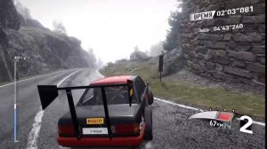 Ралли под дождем: Приключения на склоне в румынских горах! VRally 4