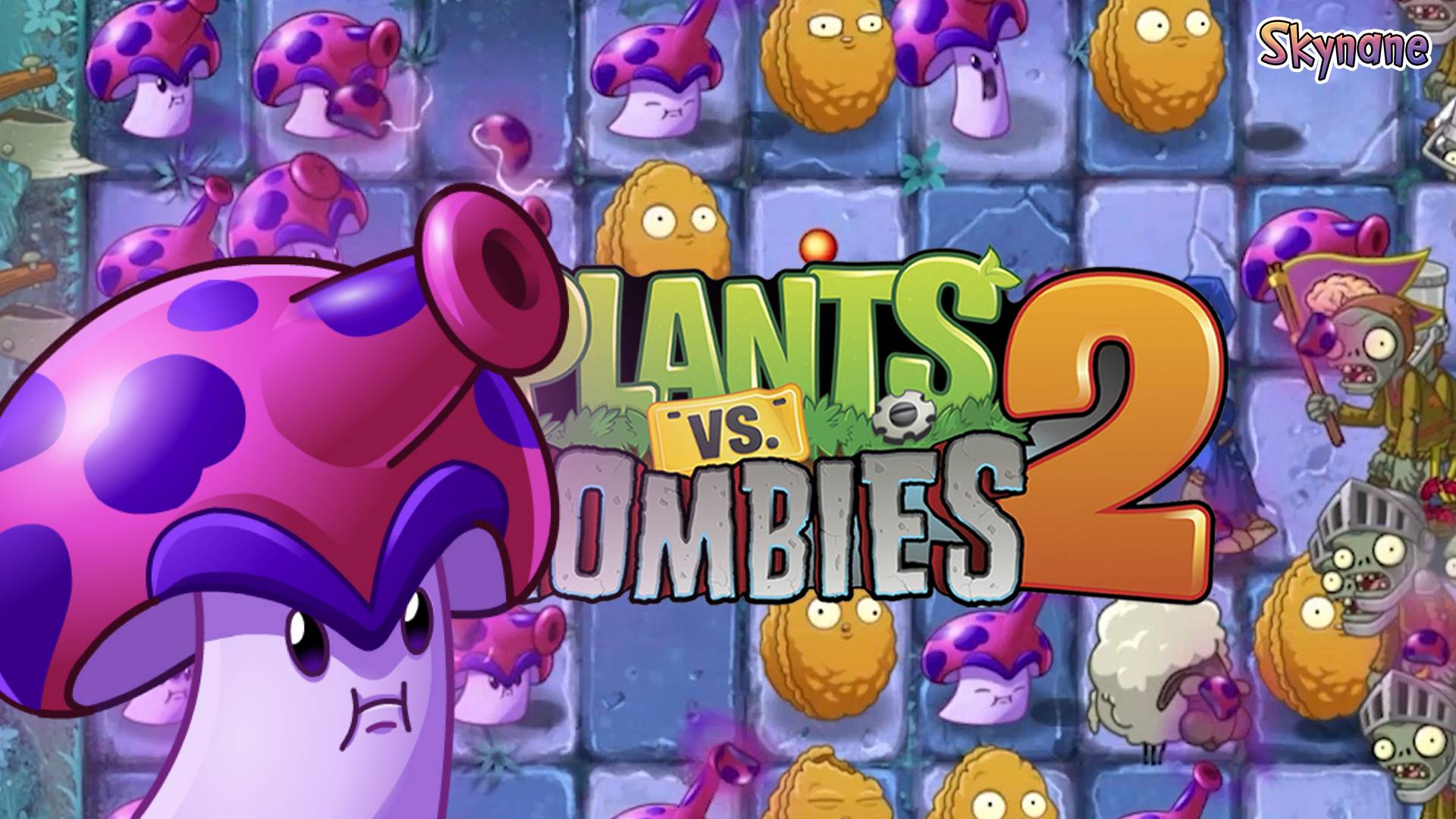 ГРИБНОЕ НАШЕСТВИЕ | Plants vs Zombies 2 Eclise [8] хардмод