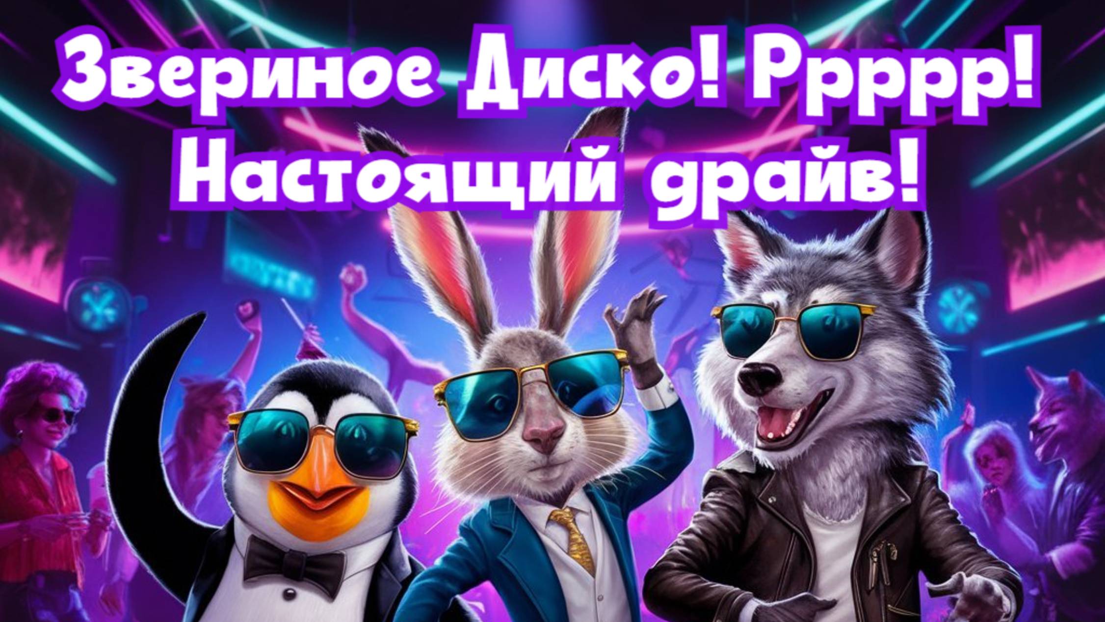 Звериное Диско! Ррррр!
Настоящий драйв! Премьера песни!
