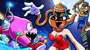 Вор тунг тунг Сахур против Тралалеро Тралала! Охраняйте Сокровище! | Анимация Спрунки