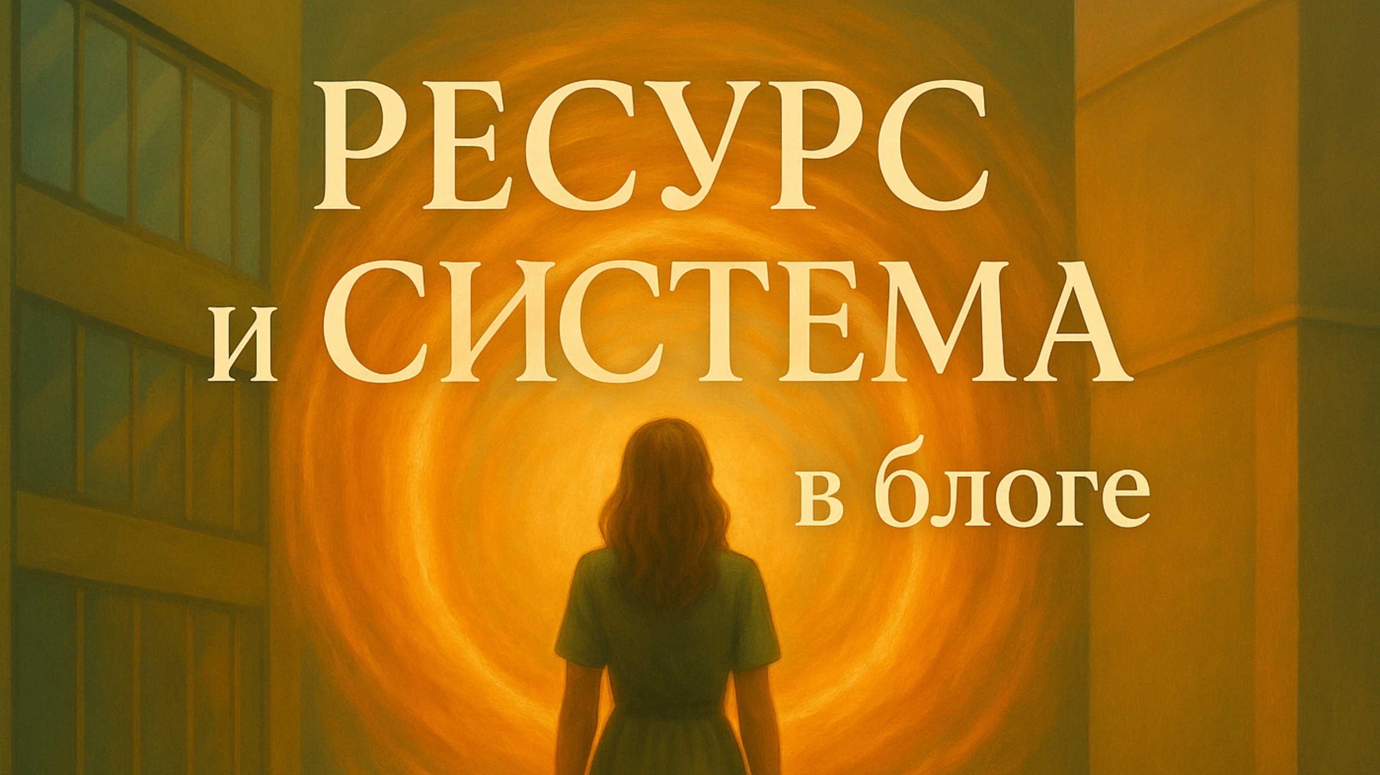 Ресурс и СИСТЕМА в блоге