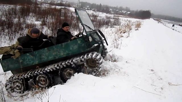 Смешная поездка на вездеходе