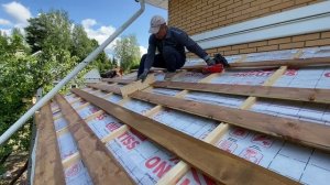 Контробрешётка под металлочерепицу