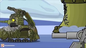 HomeAnimations – Мультики про танки Нас преследует древний боевой монстр! Бегство или смерть?