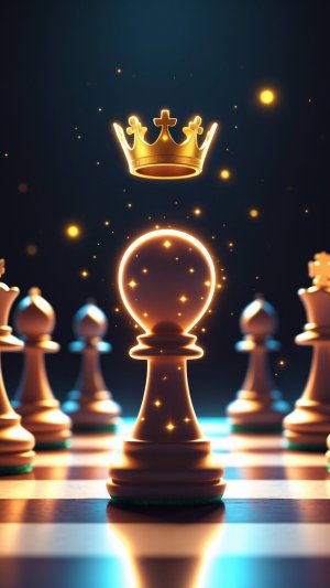 Пешка — маленький герой.