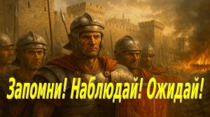 Запомни! Наблюдай! Ожидай!