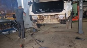 Установка фаркопа на #Ниссан Х-трейл Т33 Е-Power