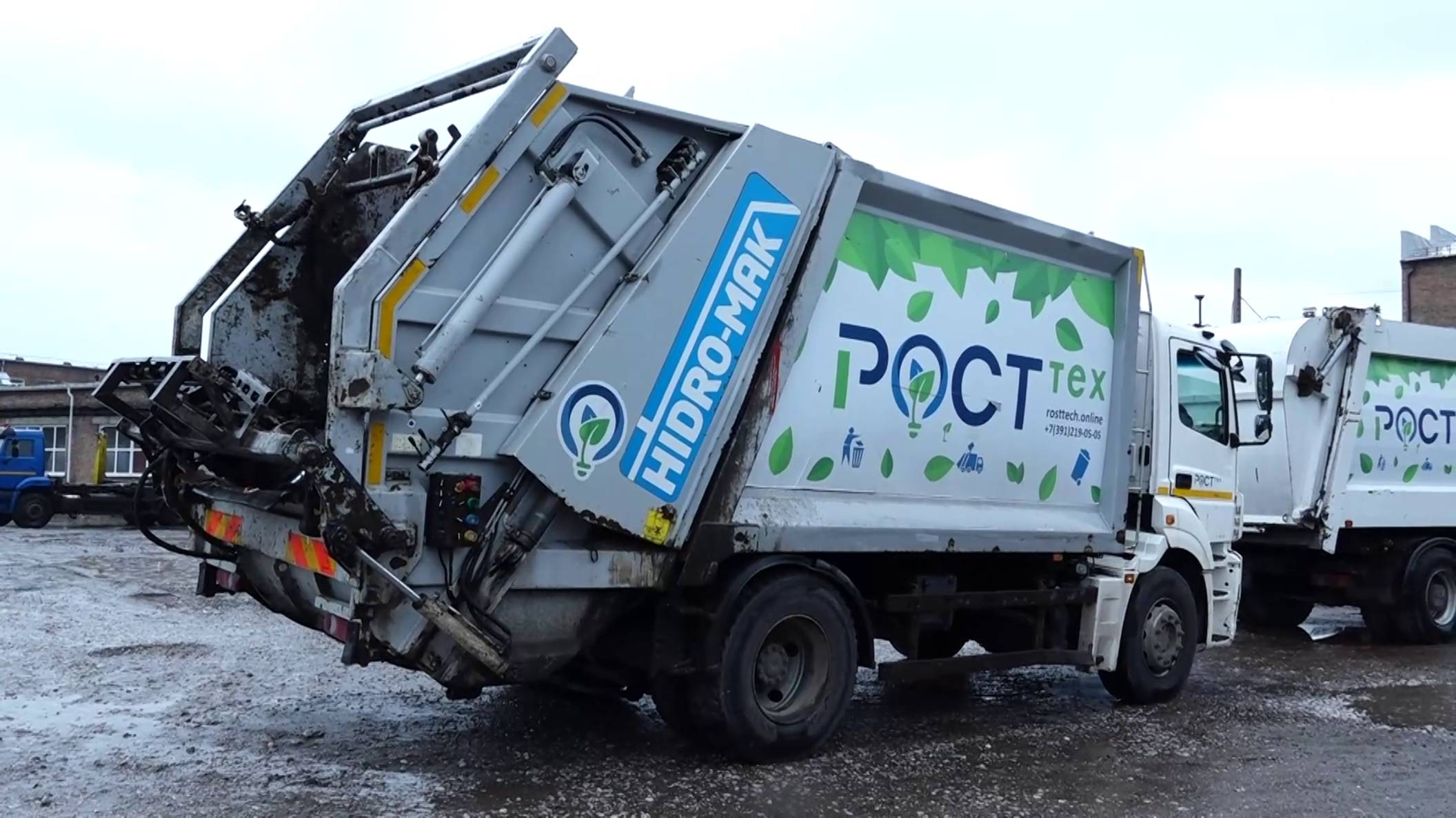 ВСЕ МУСОРОВОЗЫ В КРАСНОЯРСКЕ СЕГОДНЯ ВЫШЛИ В РЕЙС