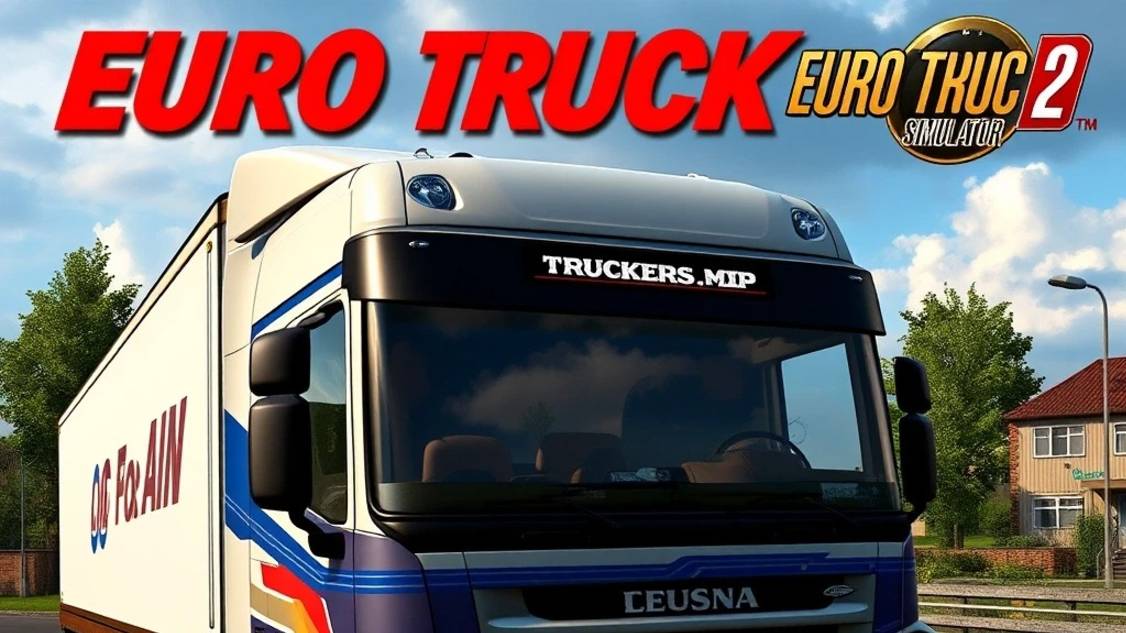 Euro Truck Simulator 2 TruckersMP с музыкой