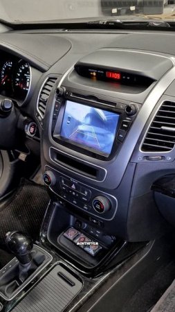 Замена камеры заднего вида #Parafar PFCAM661AHD720/CVBS WTPF в #Kia #Sorento