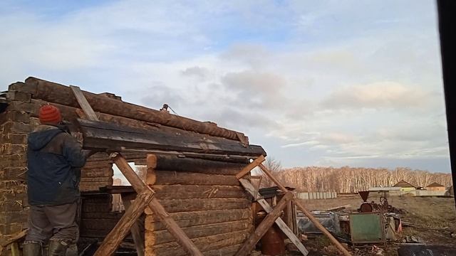 мастерская толстая балка