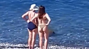 Полторы минуты из жизни отдыхающих!!! Жара. Пляж!👍👍👍